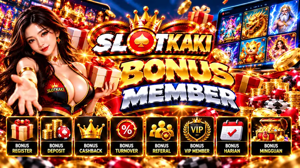 Ganjaran ahli SlotKaki: bonus pendaftaran, deposit, cashback dan rujukan