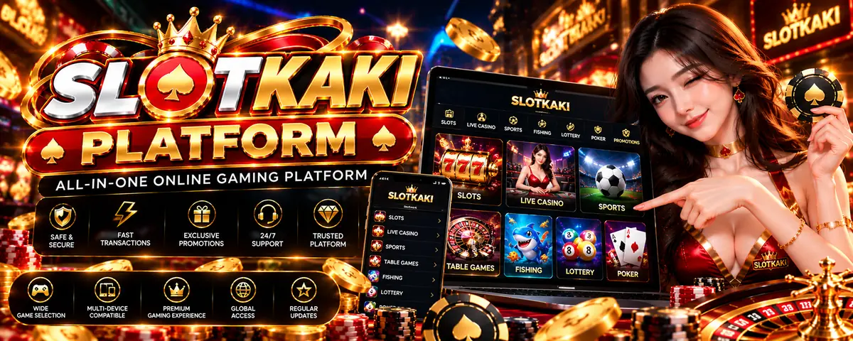 Platform SlotKaki semua-dalam-satu dipaparkan pada telefon pintar