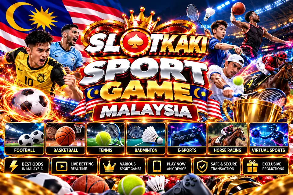 Taruhan sukan SlotKaki Malaysia: bola sepak, bola keranjang, tenis dan badminton